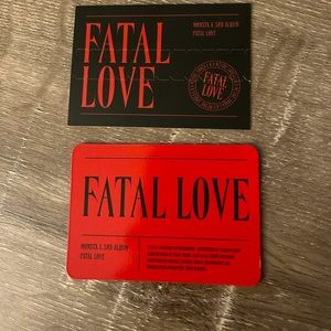 Monsta X | HYUNGWON | Fatal Love Photo Card Set |
